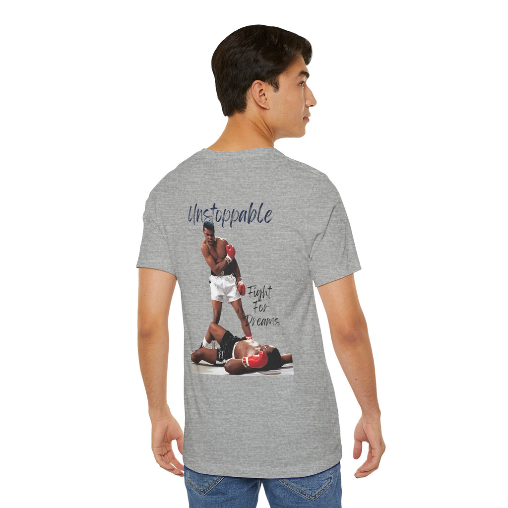 fight for dreams mohamed ali boxer Graphic Tee, Casual Summer Shirt, Marine Life T-Shirt, Gift for Sea Lovers,  high quality