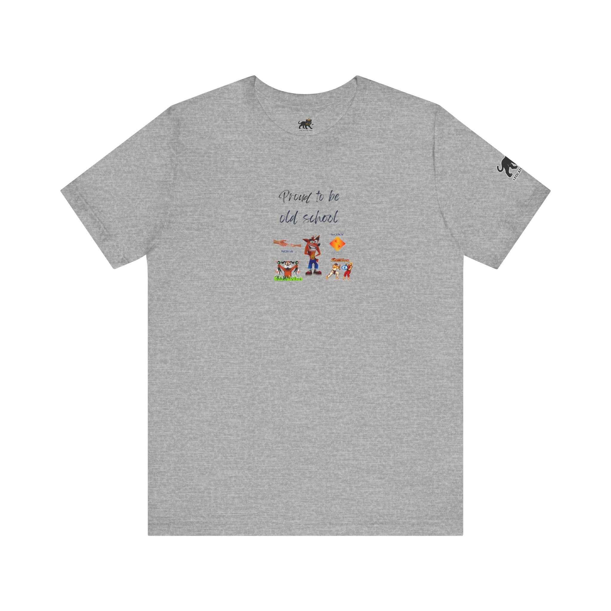 proud to be old school   Graphic Tee, Casual Summer Shirt, Marine Life T-Shirt, Gift for Sea Lovers,  high quality