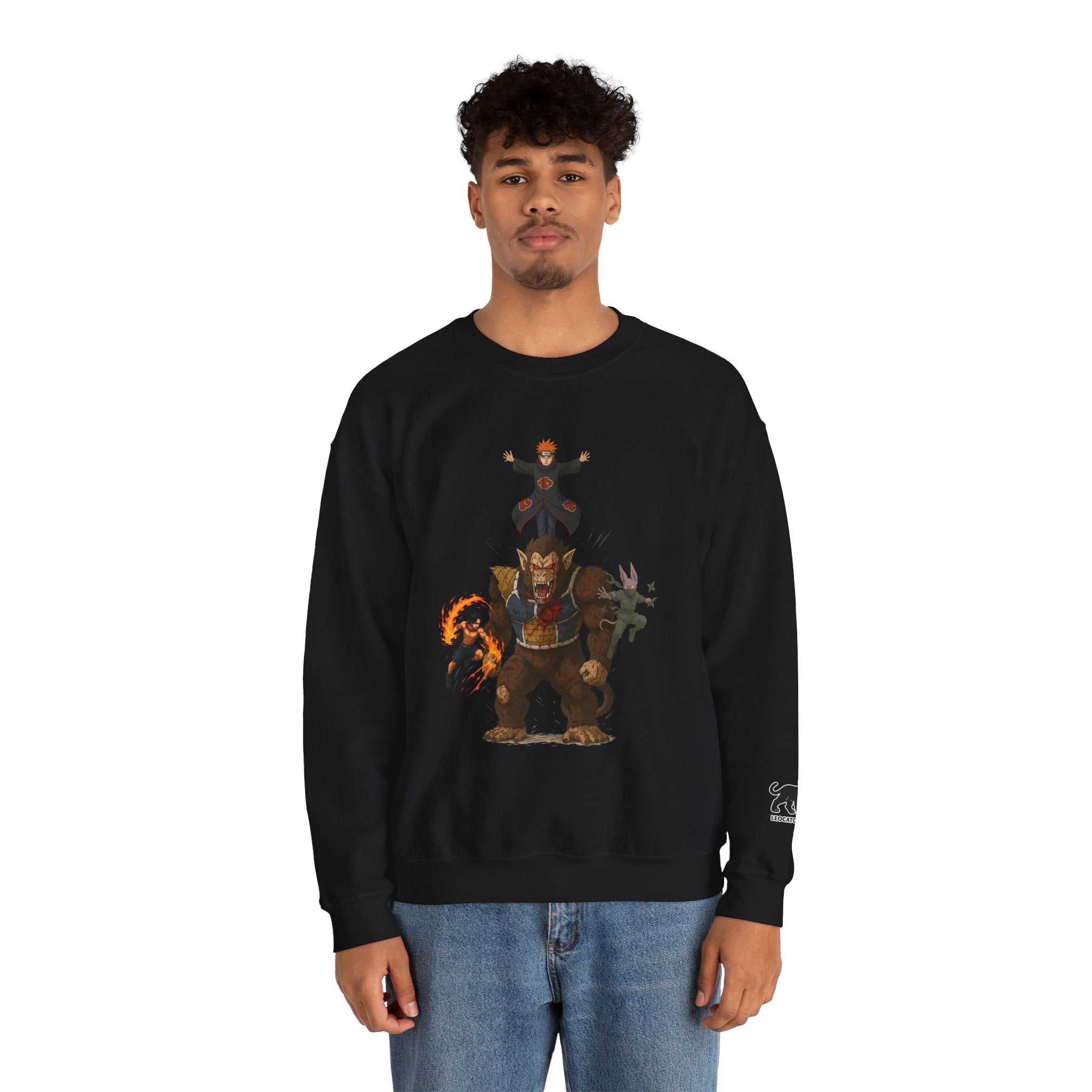 fight pain , nothing ends without pain Unisex Heavy Blend™ Crewneck Sweatshirt , high quality