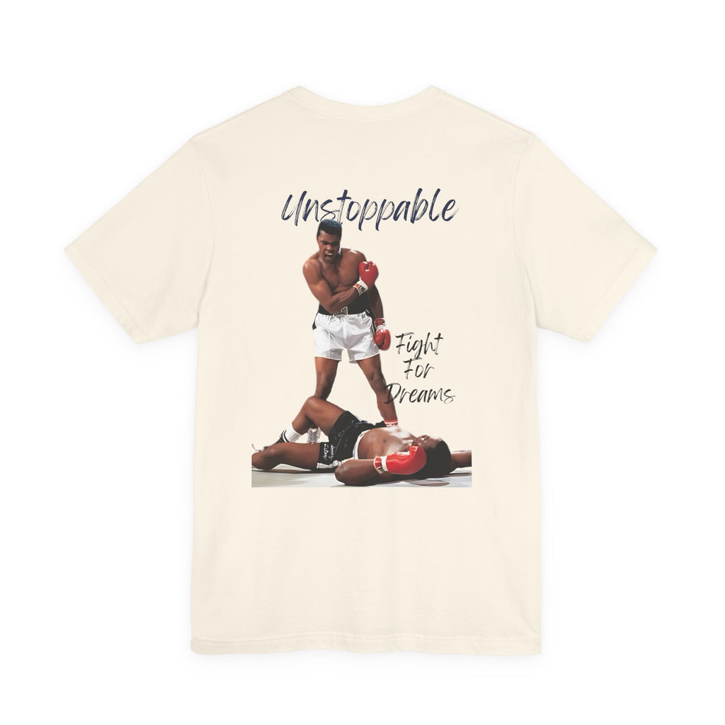 fight for dreams mohamed ali boxer Graphic Tee, Casual Summer Shirt, Marine Life T-Shirt, Gift for Sea Lovers,  high quality