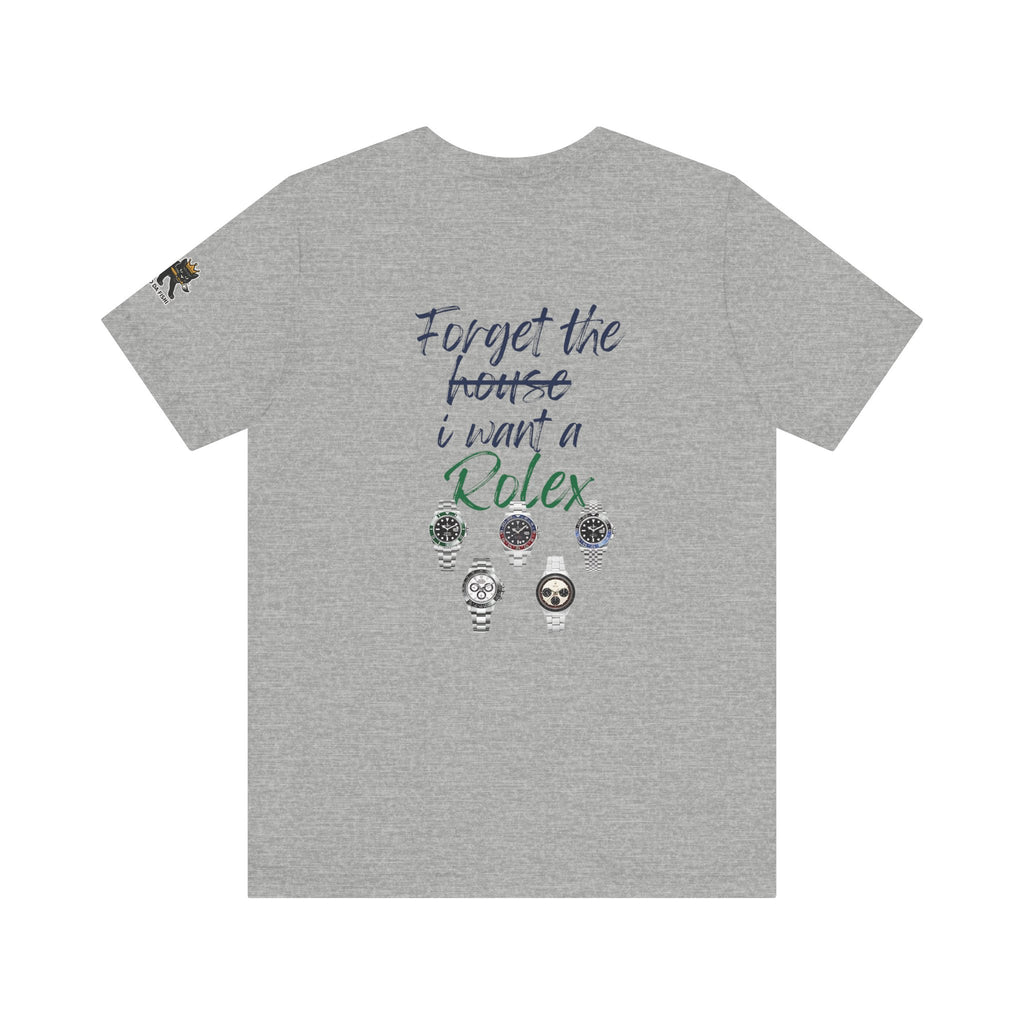 forget i want rolex Graphic Tee, Casual Summer Shirt, Marine Life T-Shirt, Gift for Sea Lovers,  high quality