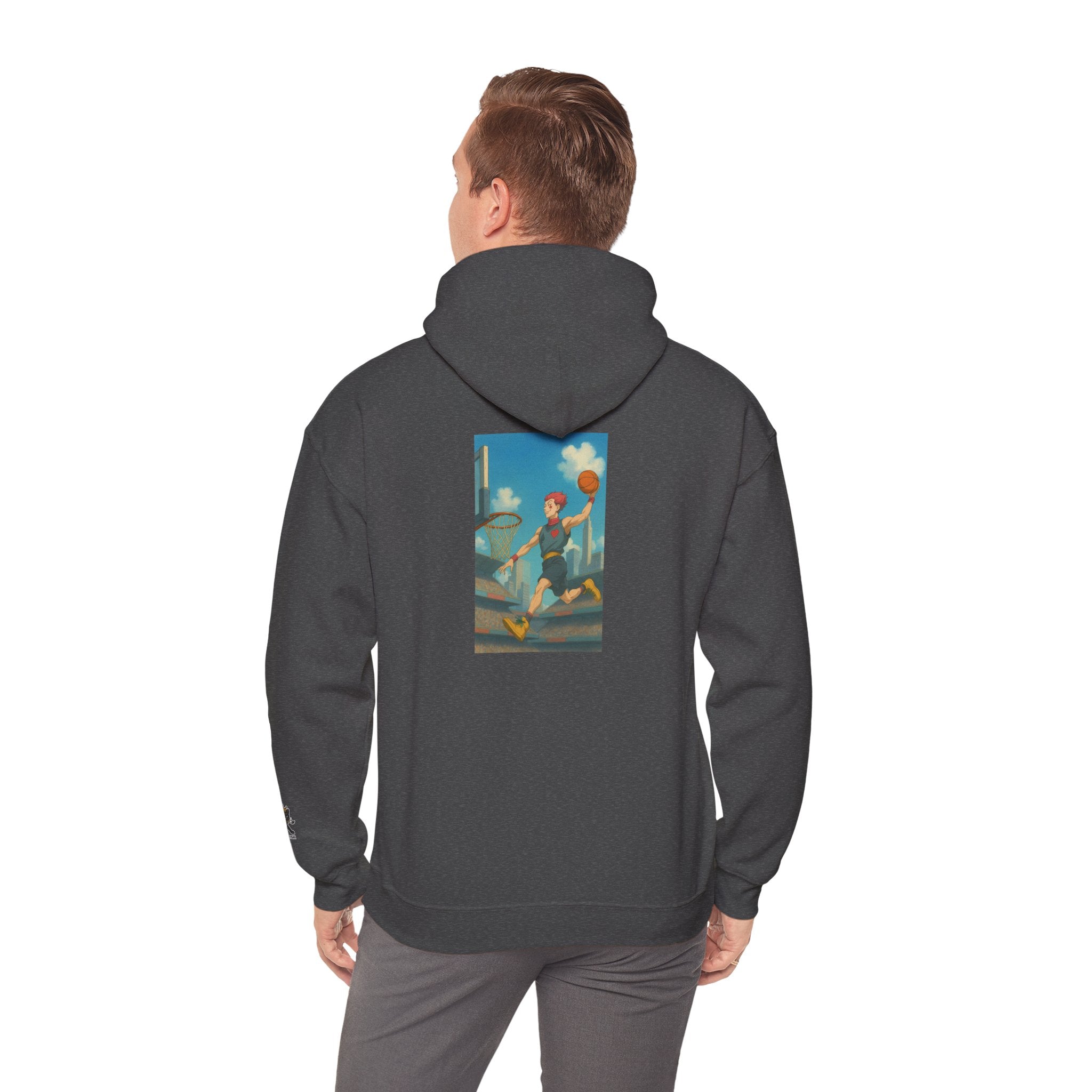 Hisoka basketball Unisex Heavy Blend™ Hooded Sweatshirt