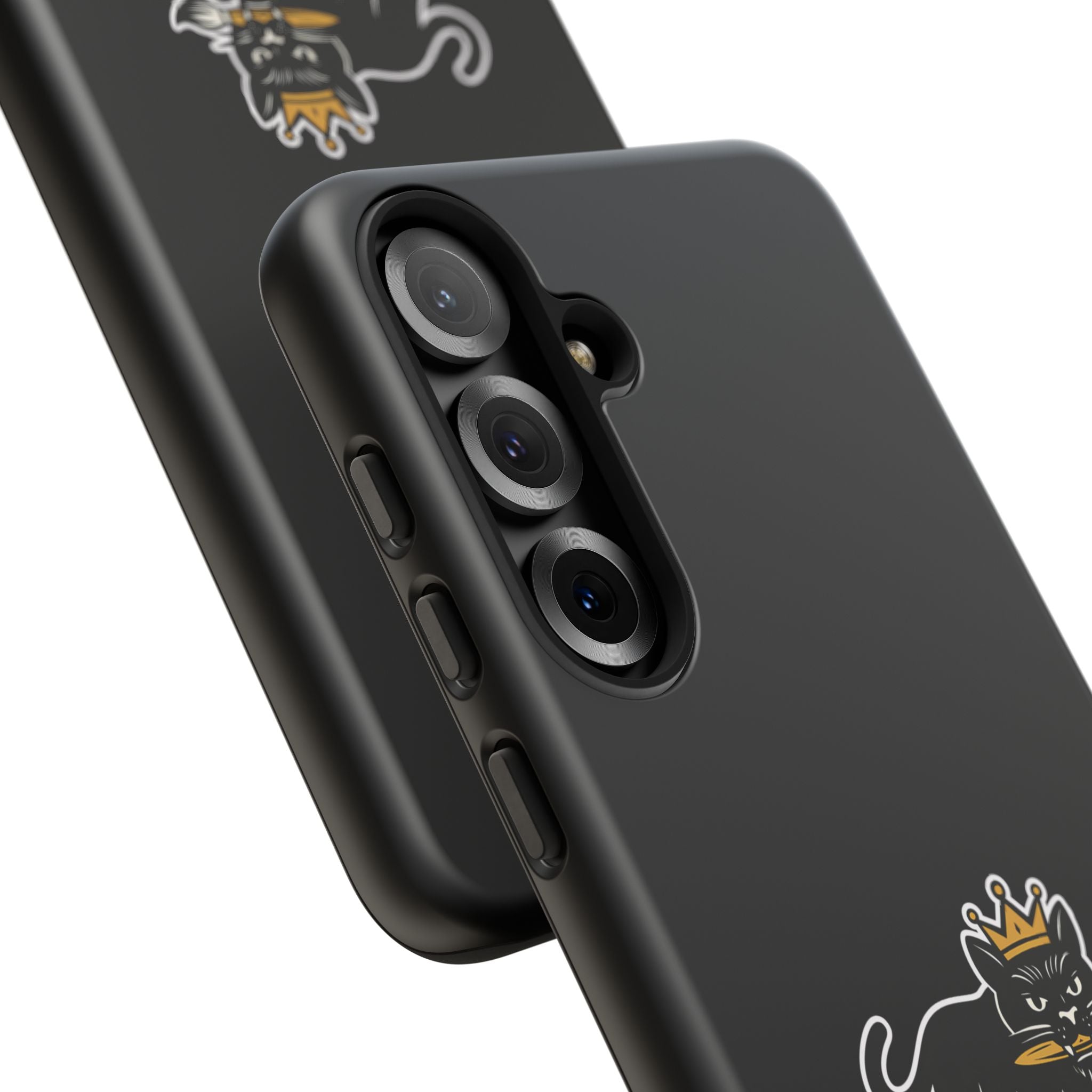 Tough Cases Phone Case, Unique Cat Design, Perfect for Animal Lovers, Gift for Birthdays, Fun Accessory for Everyday Use