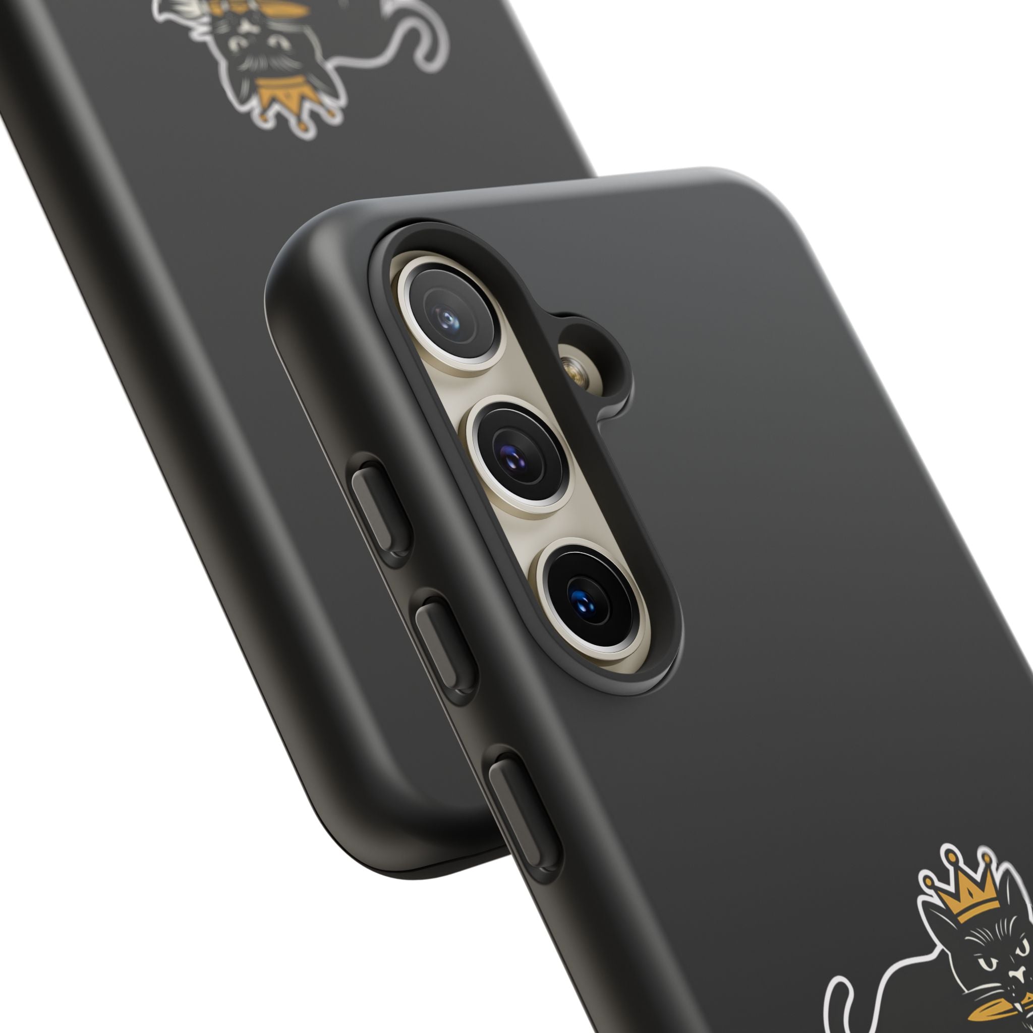 Tough Cases Phone Case, Unique Cat Design, Perfect for Animal Lovers, Gift for Birthdays, Fun Accessory for Everyday Use