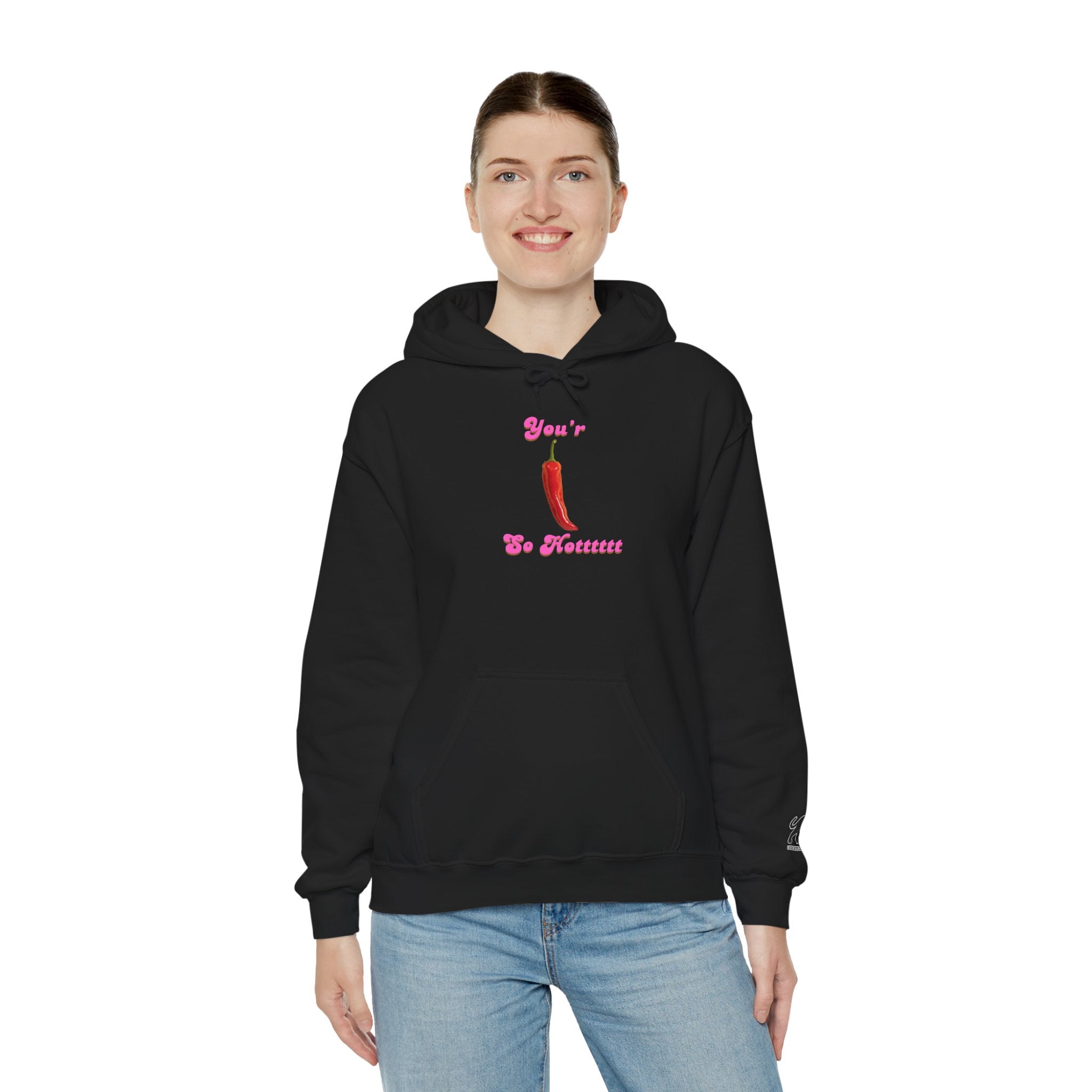 your so hot Hoodie, Fun Gift for Friends, Trendy Unisex Sweatshirt, Cute Casual Wear, Birthday Party Attire, Streetwear Fashion