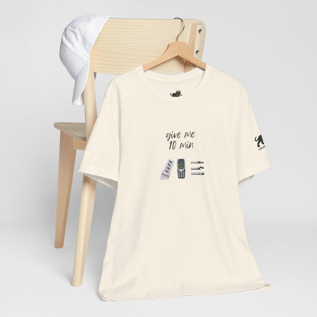 give me 10 min Graphic Tee, Casual Summer Shirt, Marine Life T-Shirt, Gift for Sea Lovers,  high quality