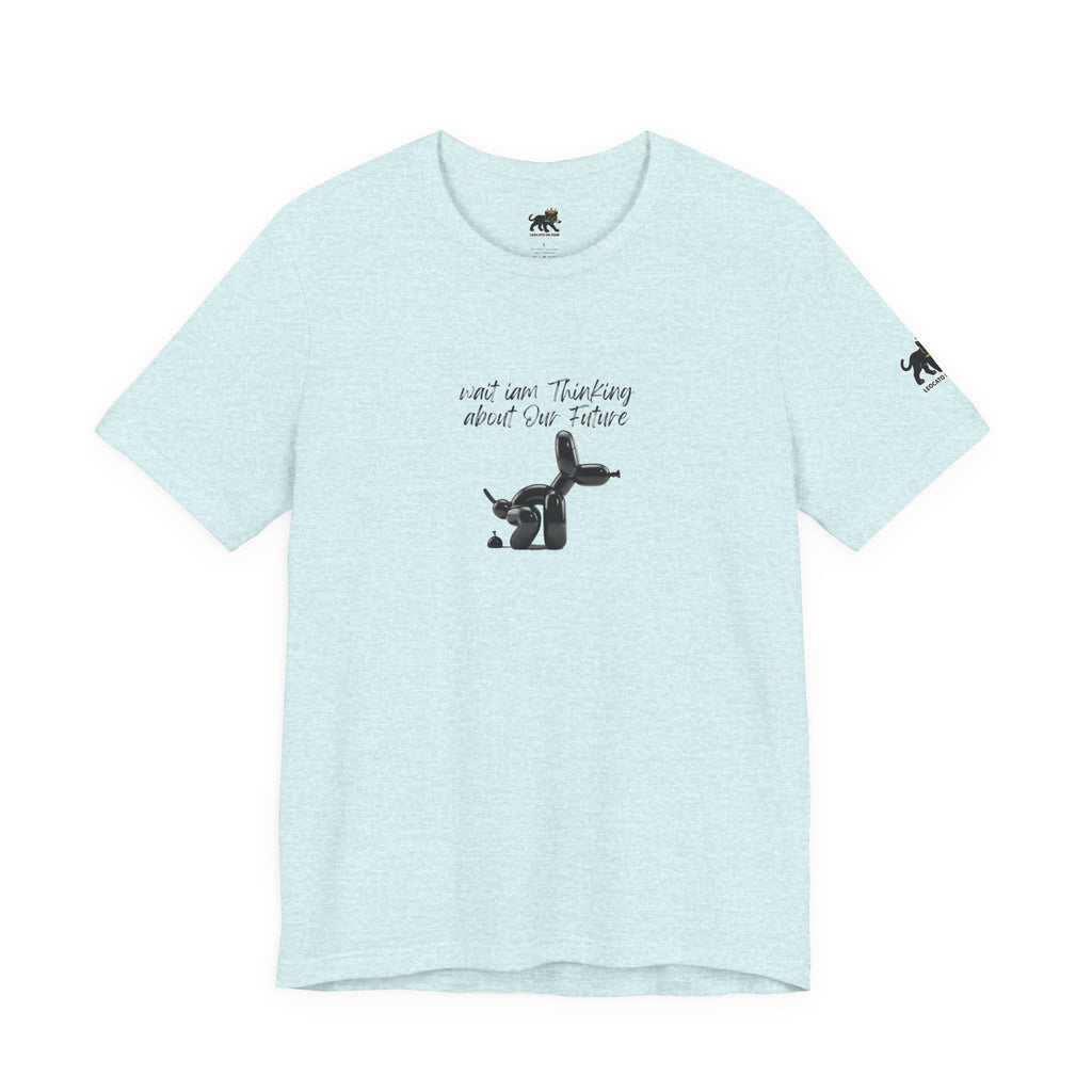 wait iam thinking about our future Graphic Tee, Casual Summer Shirt, Marine Life T-Shirt, Gift for Sea Lovers,  high quality