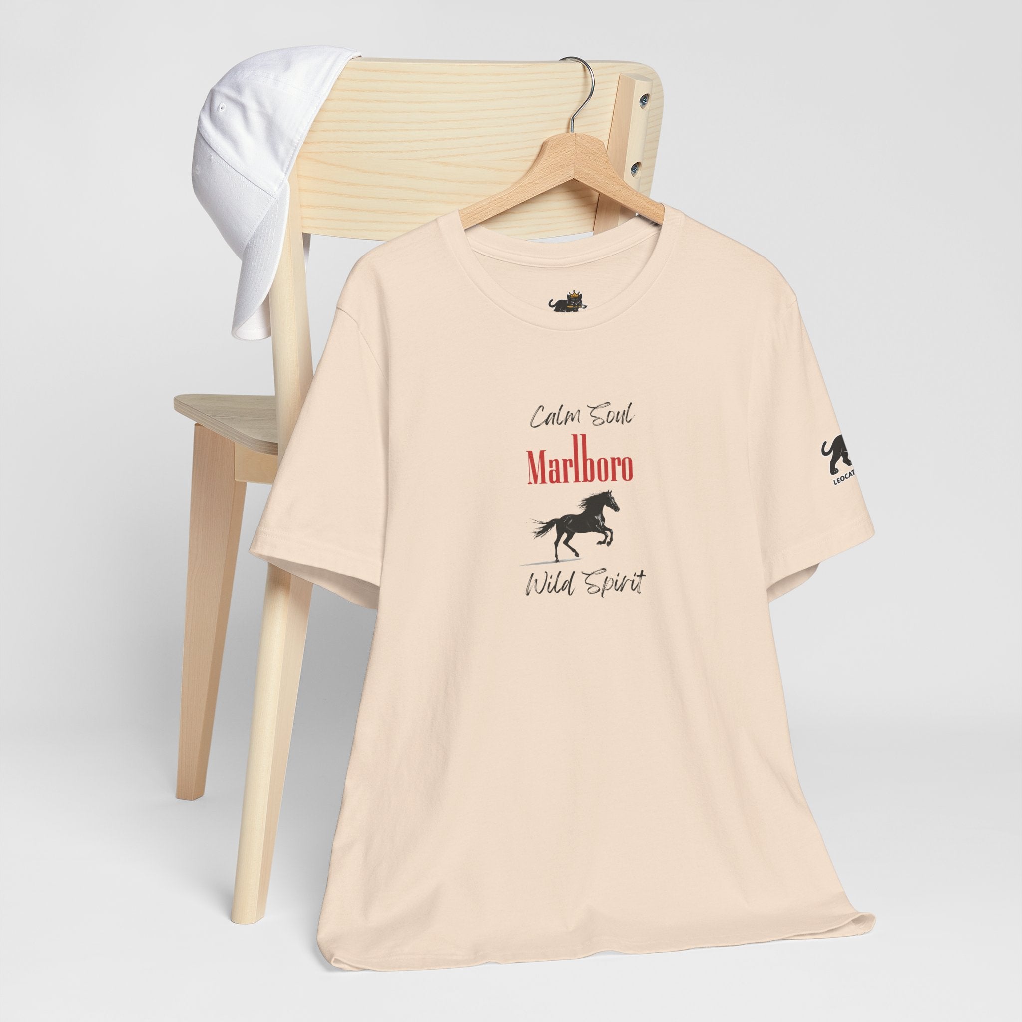 calm soul wild spirit Graphic Tee, Casual Summer Shirt, Marine Life T-Shirt, Gift for Sea Lovers,  high quality