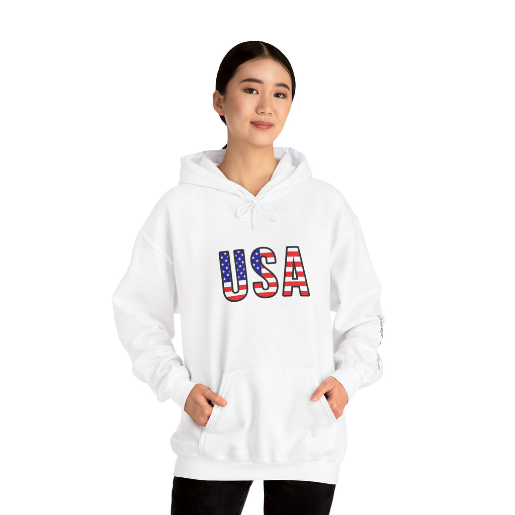 USA Flag Hoodie,