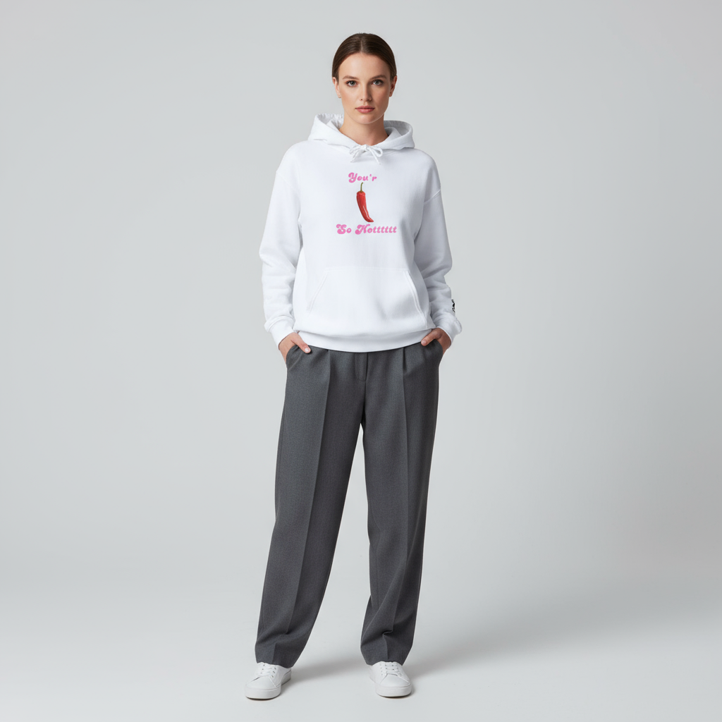 your so hot Hoodie, Fun Gift for Friends, Trendy Unisex Sweatshirt, Cute Casual Wear, Birthday Party Attire, Streetwear Fashion