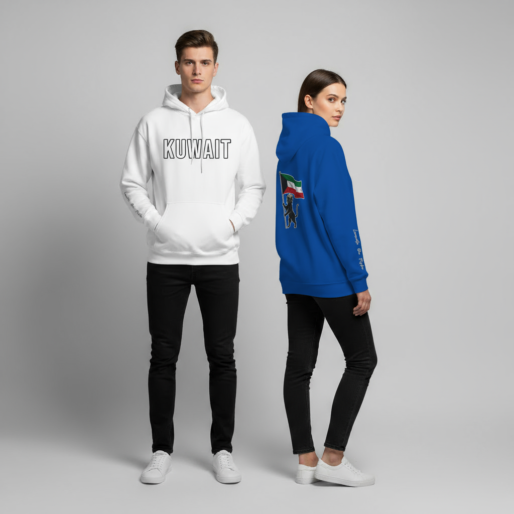 kuwait flag hoodie ,